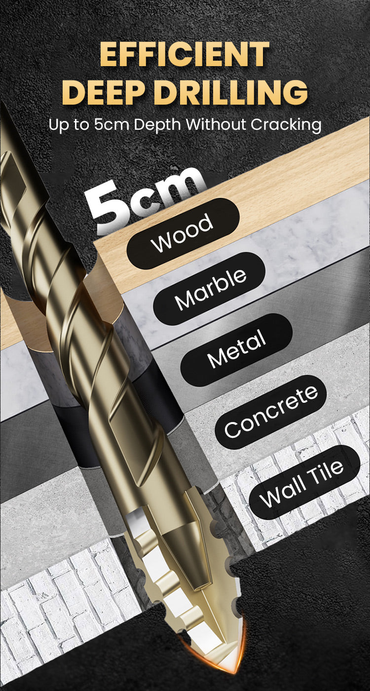 Ultra-Hard Alloy Drill Bit Kit - (Set of 13)